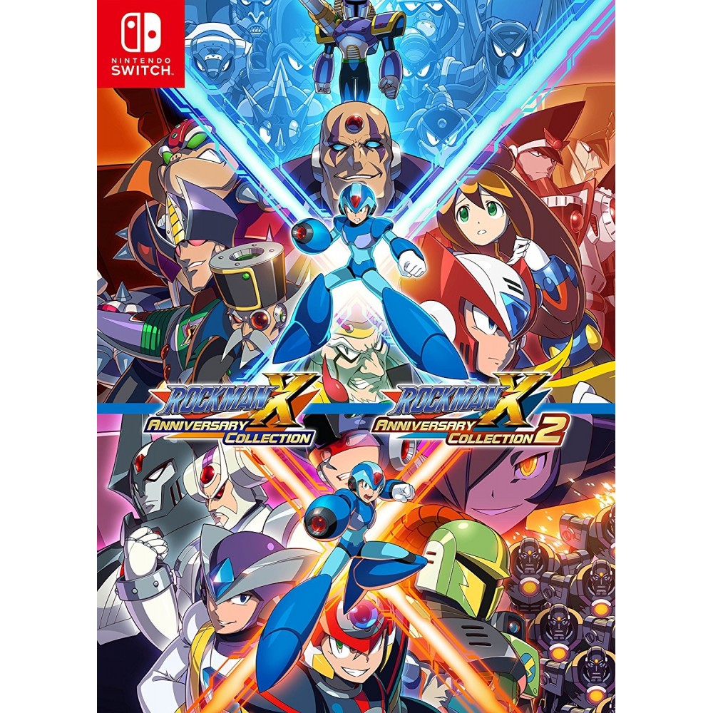ROCKMAN X ANNIVERSARY COLLECTION + ROCKMAN X ANNIVERSARY COLLECTION 2 Switch