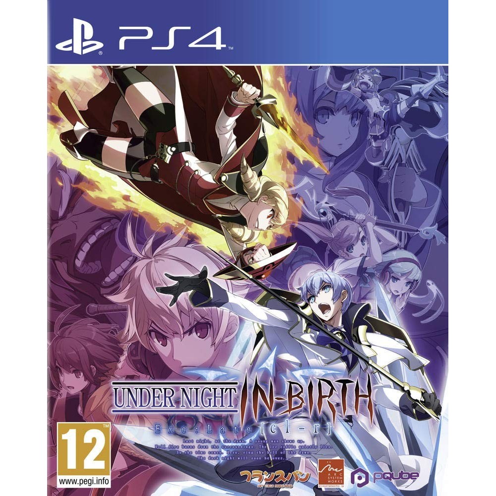 UNDER NIGHT IN-BIRTH EXE:LATE[CL-R] PS4