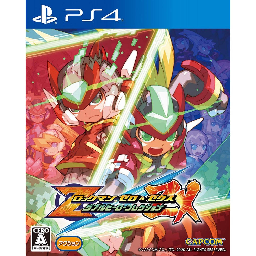 ROCKMAN ZERO & ZX DOUBLE HERO COLLECTION PS4
