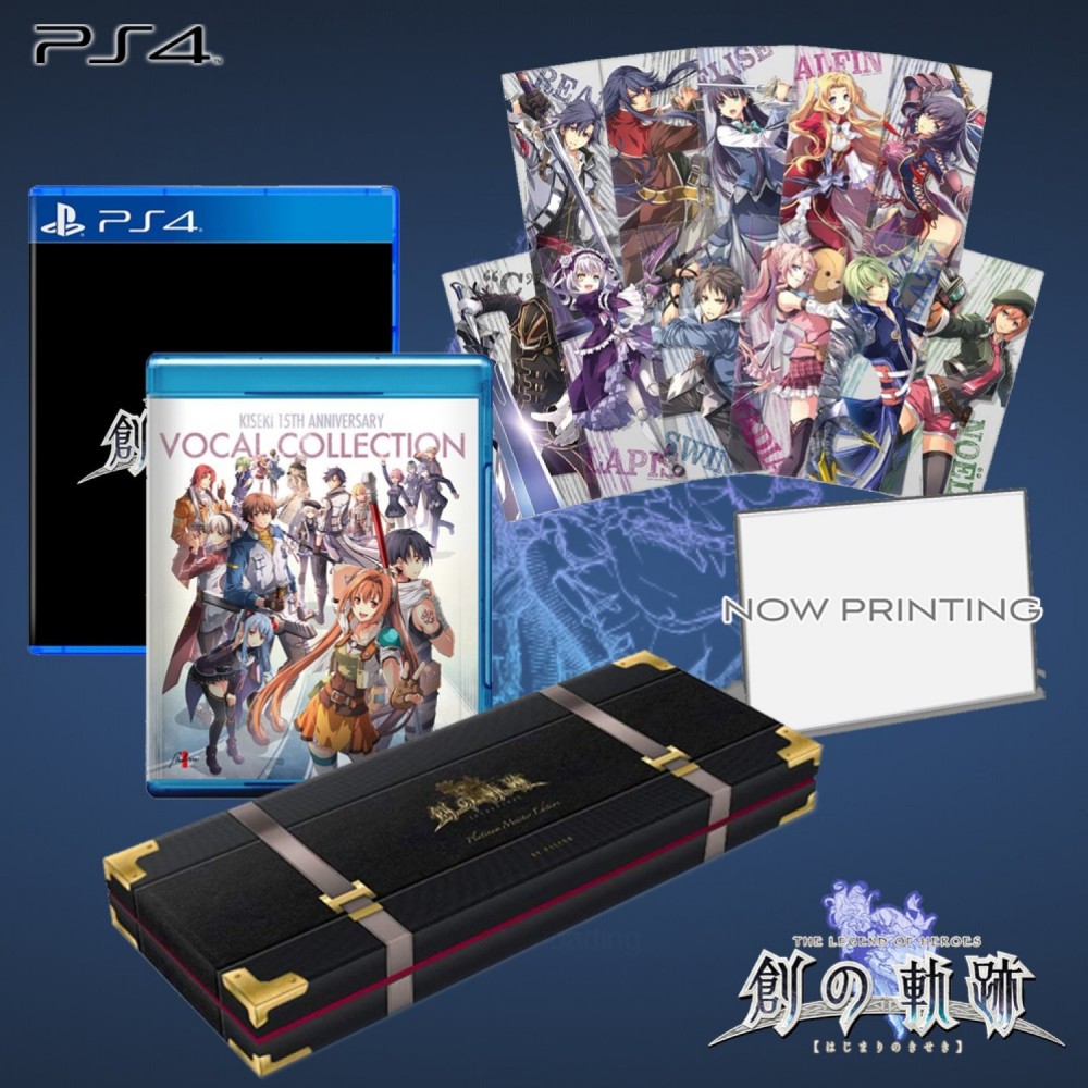 THE LEGEND OF HEROES: HAJIMARI NO KISEKI [PLATINUM MASTER BOX] (LIMITED EDITION) PS4