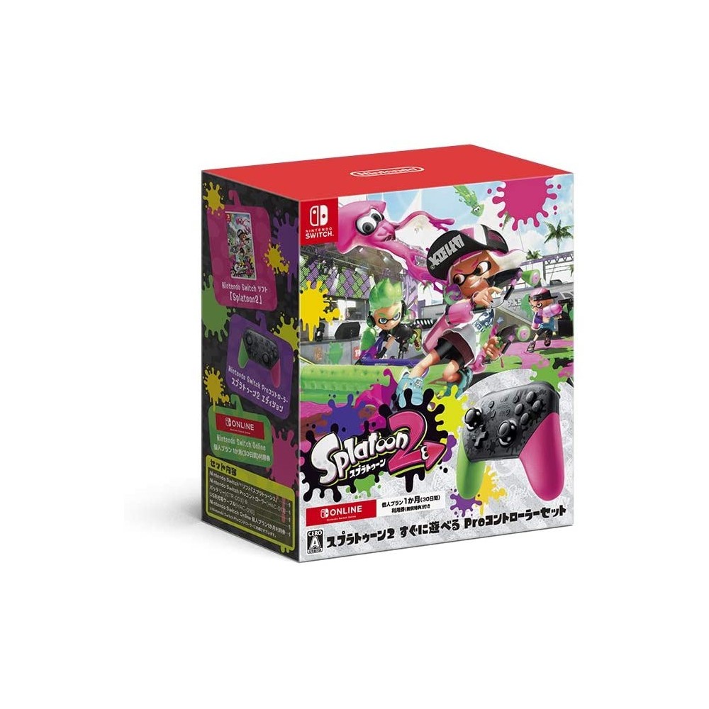 SPLATOON 2 READY-TO-PLAY PRO CONTROLLER SET (gebraucht) Switch SPLATOON 2 READY-TO-PLAY PRO CONTROLLER SET (gebraucht) Switch
