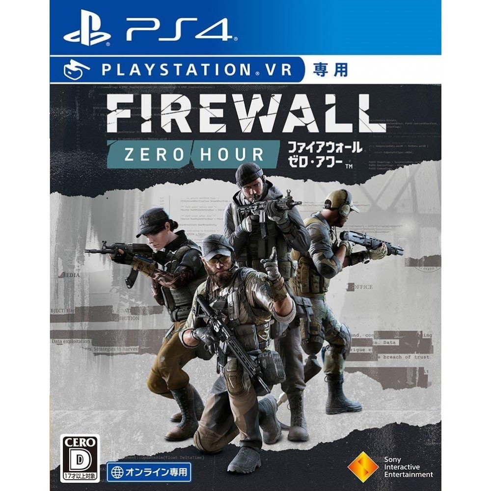 FIREWALL ZERO HOUR (pre-owned) PS4