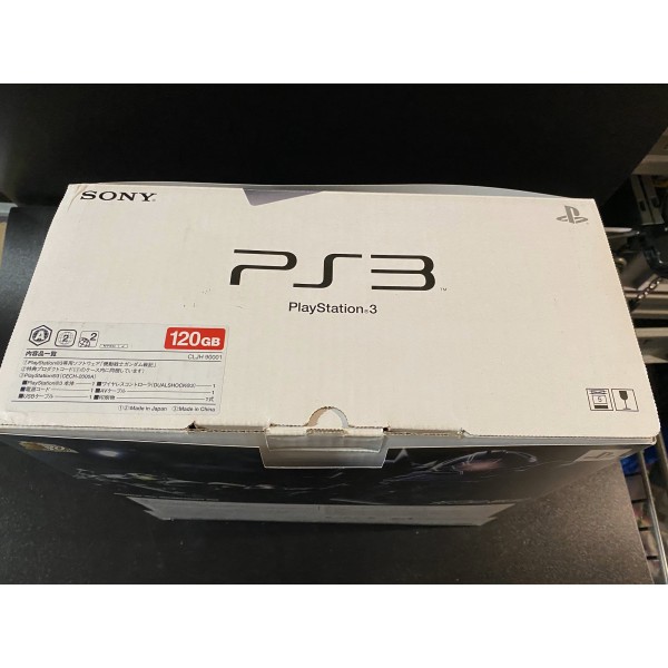 PLAYSTATION 3 SLIM CONSOLE - GUNDAM 30TH ANNIVERSARY BOX (HDD 120GB MODEL) NEW PS3