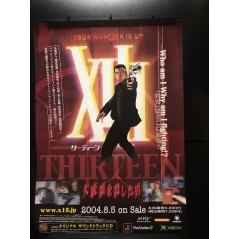 XIII (Thirteen) PS2 Videogame Promo Poster
