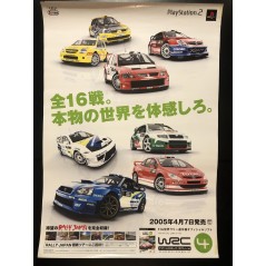 WRC4 PS2 Videogame Promo Poster