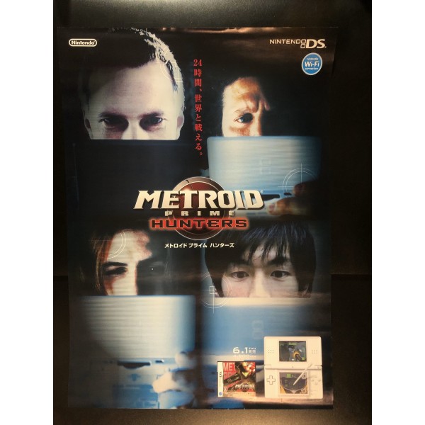 Metroid Prime: Hunters DS Videogame Promo Poster