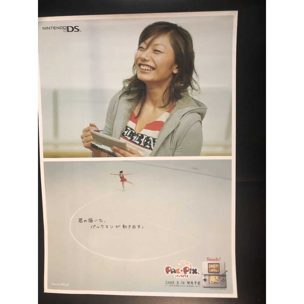 Pac-Pix DS Videogame Promo Poster