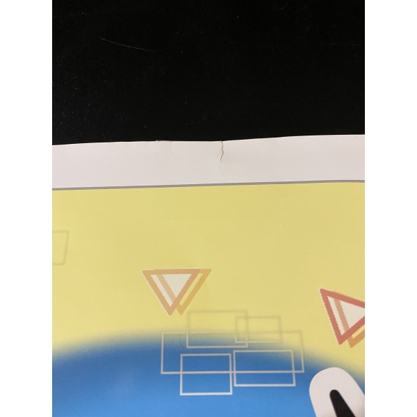 Super Paper Mario Wii Videogame Promo Poster