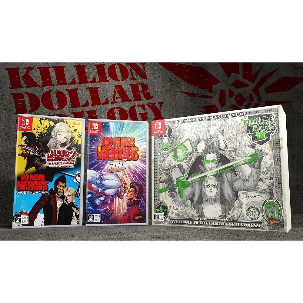 No More Heroes III [KILLION DOLLAR TRILOGY] (Limited Edition) (English) (gebraucht) Switch