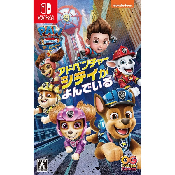 PAW Patrol The Movie: Adventure City Calls Switch