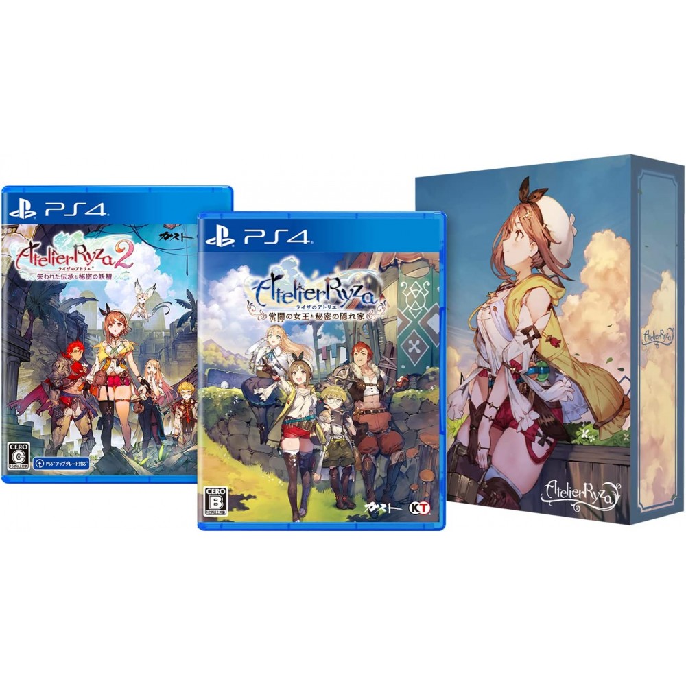Atelier Ryza 1 & 2 [Double Pack Limited Edition] (pre-owned) PS4