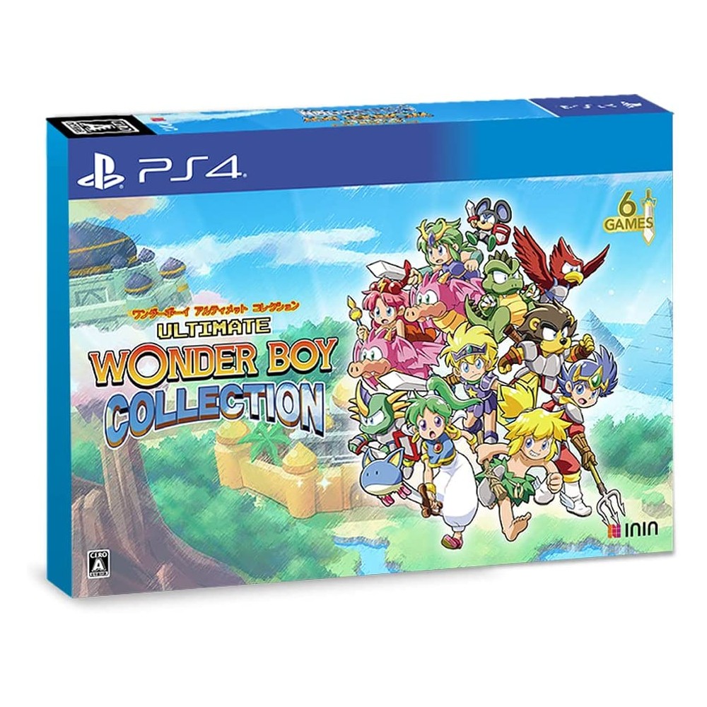 Ultimate Wonder Boy Collection [Special Pack Limited Edition] (pre-owned) PS4