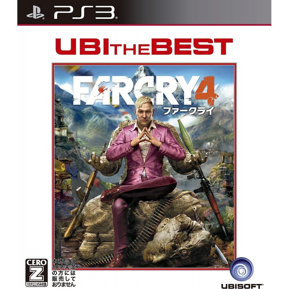 FAR CRY 4 (UBI THE BEST) (pre-owned) PS3 FAR CRY 4 (UBI THE BEST) (pre-owned) PS3