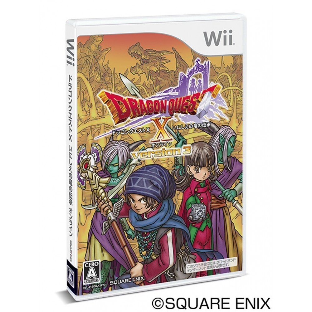 DRAGON QUEST X INISHIE NO RYU NO DENSHOU ONLINE Wii (pre-owned)
