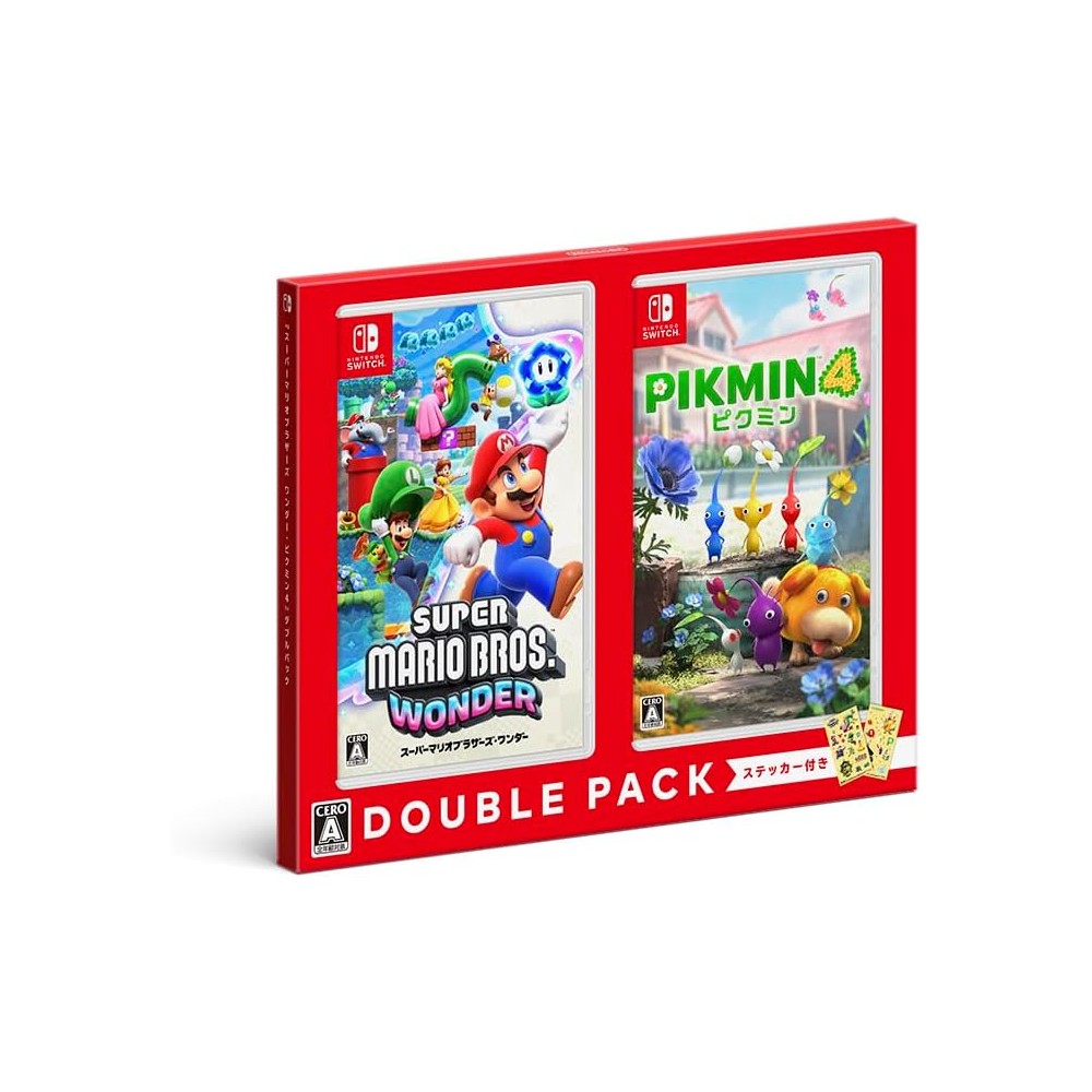 Super Mario Bros. Wonder + Pikmin 4 (Multi-Language) Switch