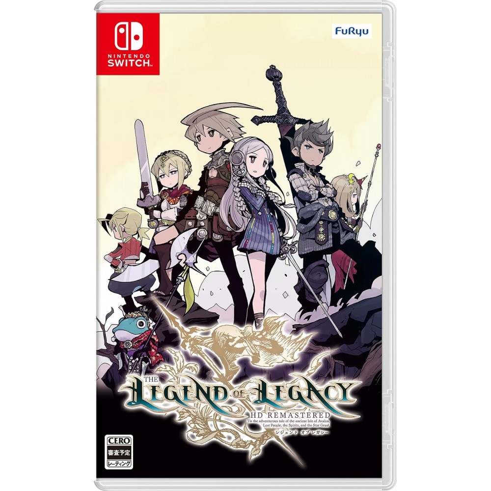 The Legend of Legacy HD Remastered Switch (pre-owned)
