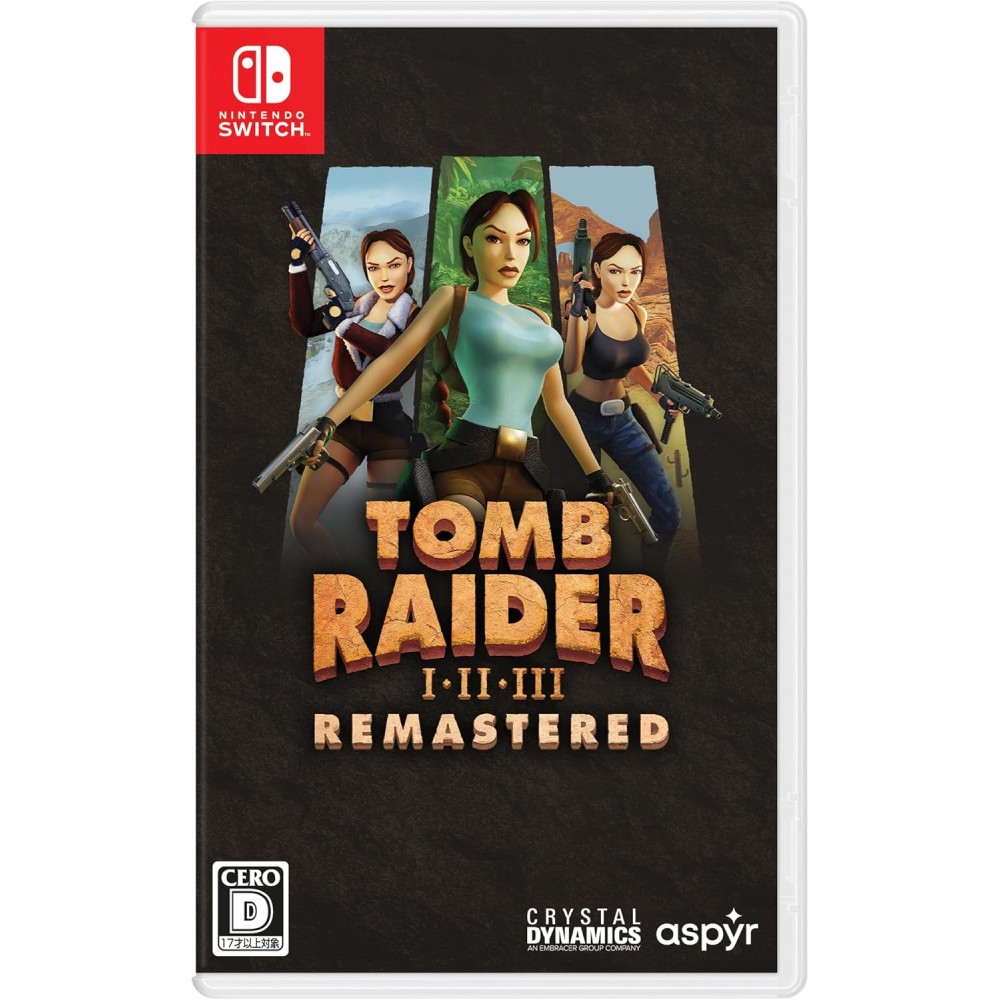 Tomb Raider I-III Remastered Starring Lara Croft Switch Tomb Raider I-III Remastered Starring Lara Croft Switch