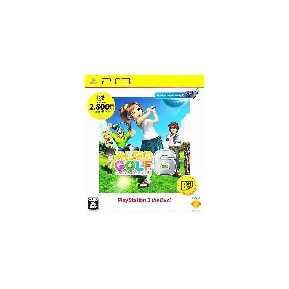 Minna no Golf 6 (Playstation 3 the Best) PS3