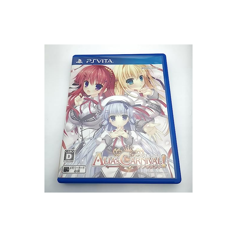ALIA'S CARNIVAL! SACRAMENT (gebraucht) PSVita ALIA'S CARNIVAL! SACRAMENT (gebraucht) PSVita