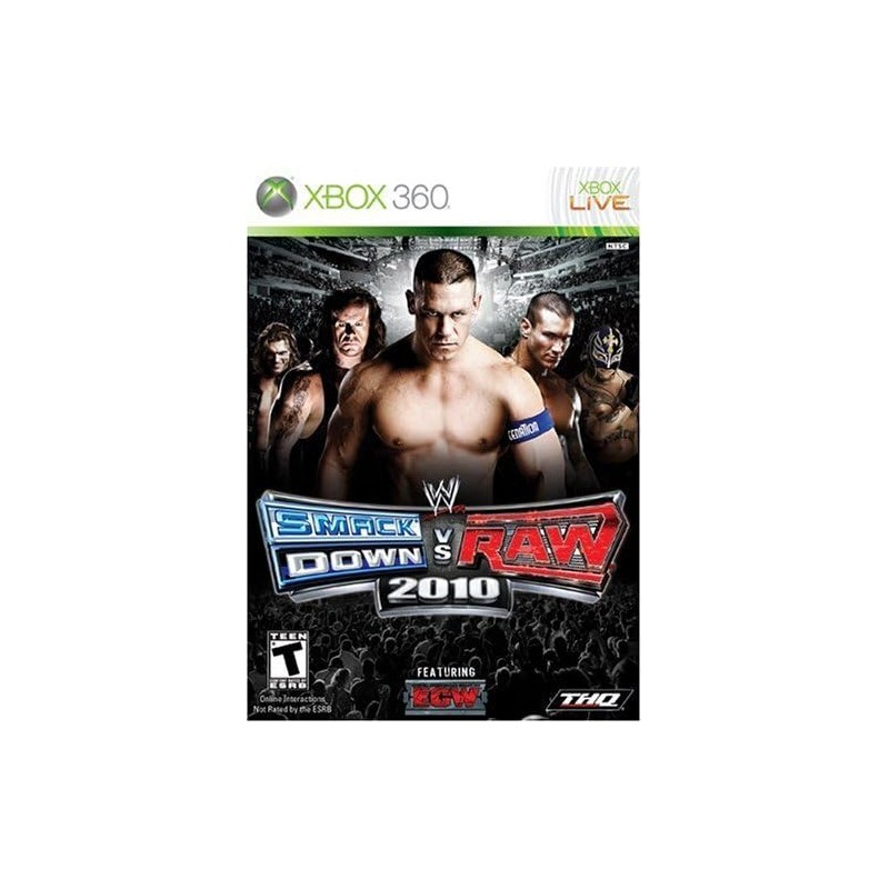 WWE Smackdown vs Raw 2010 WWE 2010 XBOX 360 (pre-owned) WWE Smackdown vs Raw 2010 WWE 2010 XBOX 360 (pre-owned)