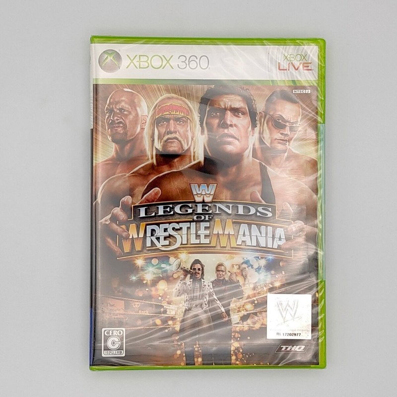 WWE Legends of Wrestlemania XBOX 360 (pre-owned)