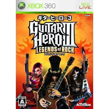 Guitar Hero III: Legends of Rock XBOX 360 (gebraucht)