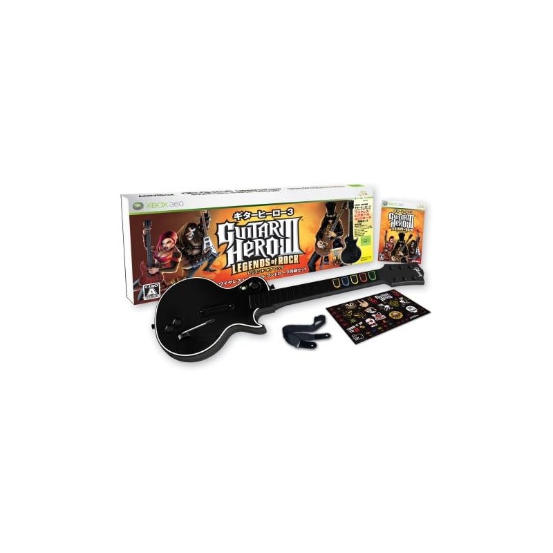 Guitar Hero III: Legends of Rock Bundle XBOX 360 (pre-owned) Guitar Hero III: Legends of Rock Bundle XBOX 360 (pre-owned)