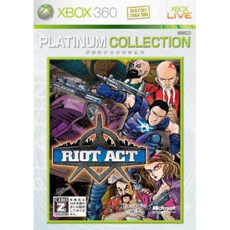 Riot Act / Crackdown (Platinum Collection) XBOX 360 (pre-owned)