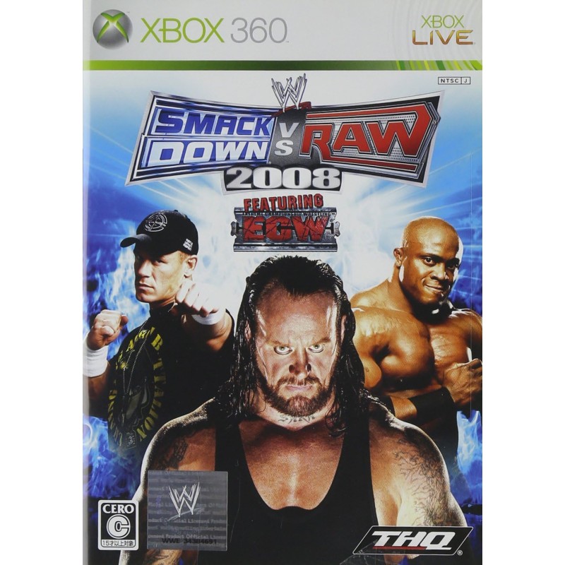 WWE Smackdown Vs. RAW 2008 XBOX 360 (gebraucht) WWE Smackdown Vs. RAW 2008 XBOX 360 (gebraucht)