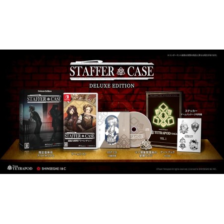 Staffer Case: A Supernatural Mystery Adventure [Deluxe Edition] Switch