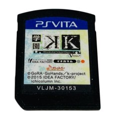 GAKUEN K WONDERFUL SCHOOL DAYS V EDITION PSVita (cartridge only)