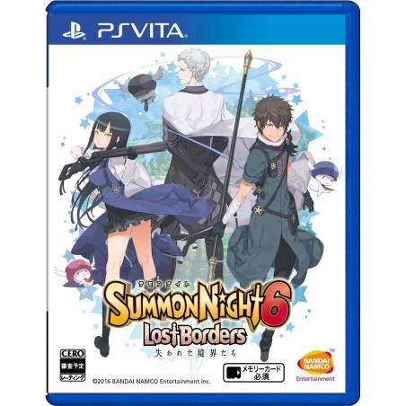 SUMMON NIGHT 6 LOST BORDERS PSVita (cartridge only)