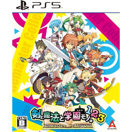 Class of Heroes 1 2 3 Remaster Collection PS5