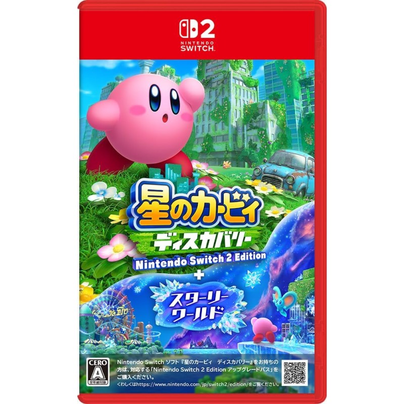 Kirby and the Forgotten Land: Nintendo Switch 2 Edition + Star-Crossed World (Multi-Language) Switch 2 (pre-owned)