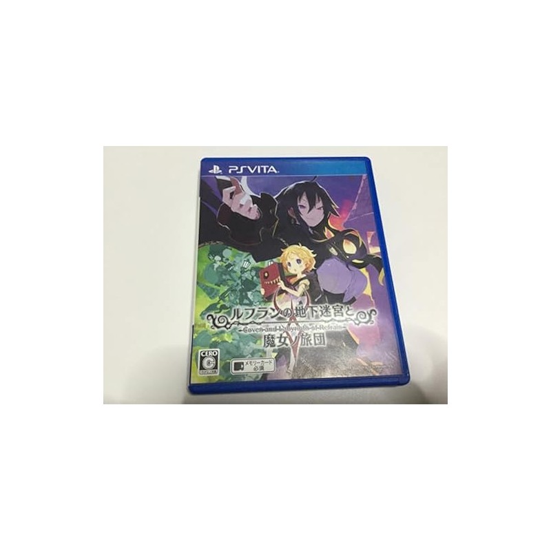 REFRAIN NO CHIKA MEIKYUU TO MAJO NO RYODAN (pre-owned) PSVita REFRAIN NO CHIKA MEIKYUU TO MAJO NO RYODAN (pre-owned) PSVita