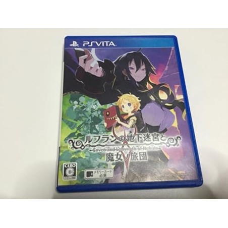 REFRAIN NO CHIKA MEIKYUU TO MAJO NO RYODAN (gebraucht) PSVita