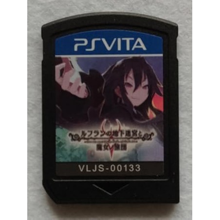 REFRAIN NO CHIKA MEIKYUU TO MAJO NO RYODAN PSVita (nur cartridge)
