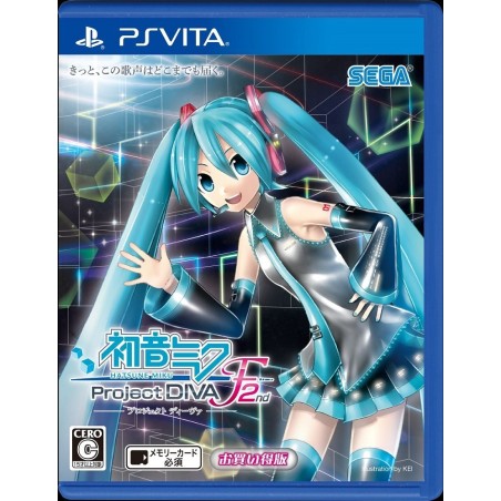 HATSUNE MIKU -PROJECT DIVA- F 2ND (BEST PRICE VERSION) PSVita (nur cartridge)