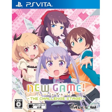 NEW GAME! THE CHALLENGE STAGE! PSVita (cartridge only)