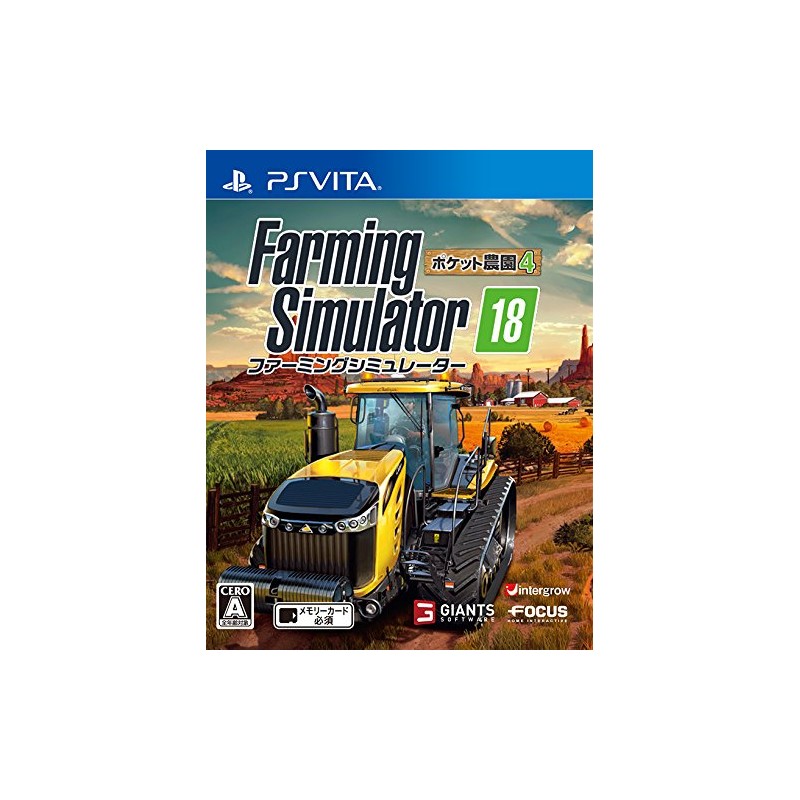 FARMING SIMULATOR 18 POCKET NOUEN 4 (gebraucht) PSVita