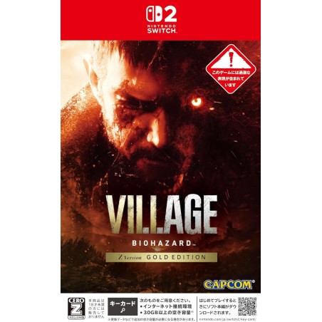 Biohazard Village Z Version [Gold Edition] (Multi-Language) Switch 2 (Game Key Card)