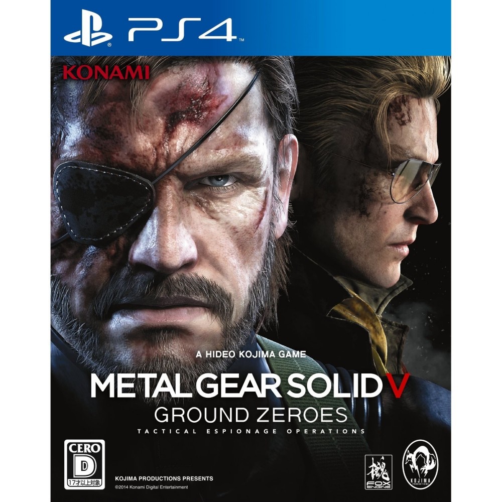 Metal Gear Solid V: Ground Zeroes PS4